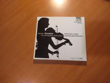 CD Mozart. Petra Müllejans, Kristian Bezuidenhout – Sonates  beschikbaar voor biedingen