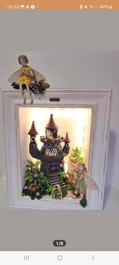 Kijkkast flowerfairy's, Huis en Inrichting, Woonaccessoires | Overige, Ophalen of Verzenden