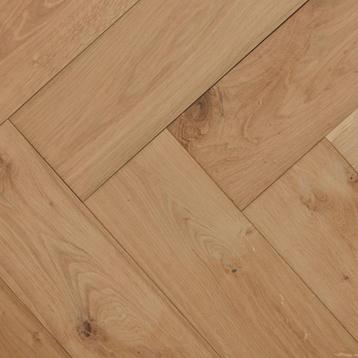 Eiken visgraat rustiek licht bruin geolied 50 m2 beschikbaar voor biedingen