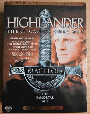 Highlander I-V Boxset - De Complete Saga! beschikbaar voor biedingen