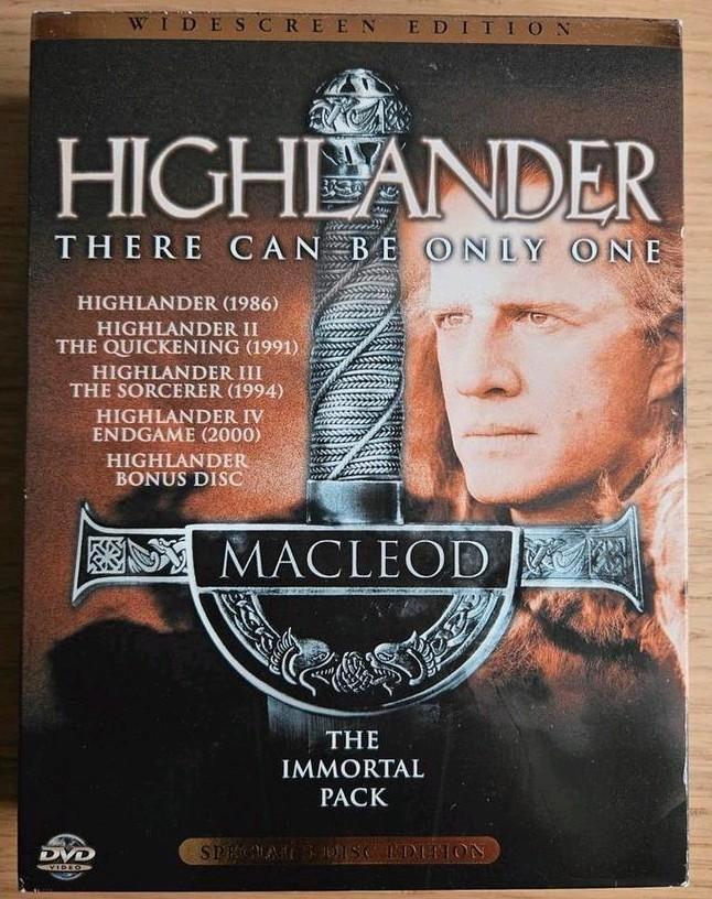 Highlander I-V Boxset - De Complete Saga!, Cd's en Dvd's, Dvd's | Overige Dvd's, Zo goed als nieuw, Boxset, Vanaf 12 jaar, Ophalen of Verzenden