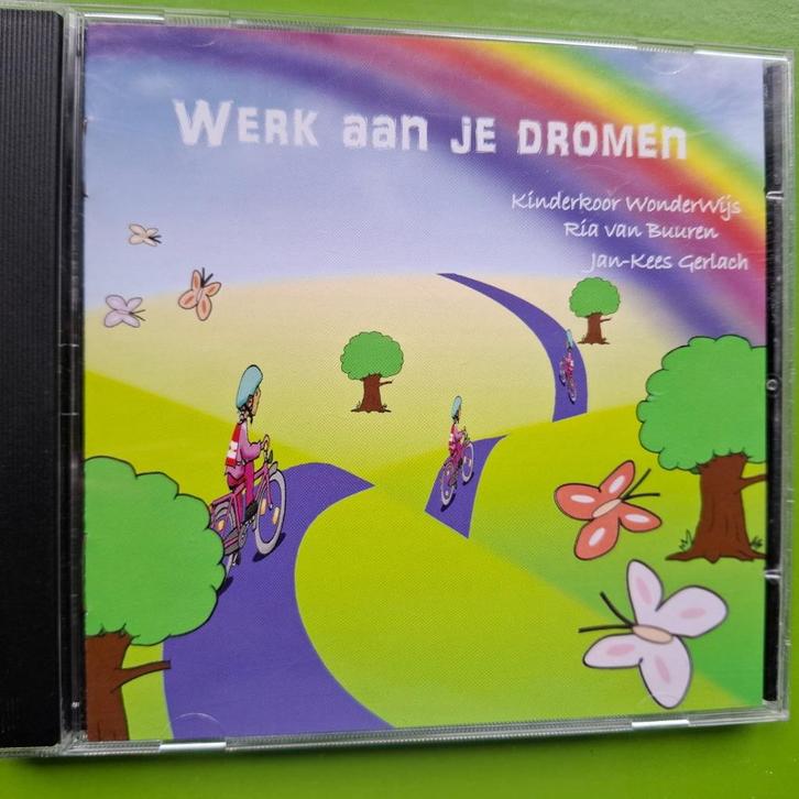 KINDERKOOR WONDERWIJS - WERK AAN JE DROMEN, Cd's en Dvd's, Cd's | Kinderen en Jeugd, Zo goed als nieuw, Muziek, 3 tot 5 jaar, 6 tot 9 jaar