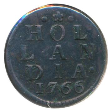 Holland Duit 1766 beschikbaar voor biedingen