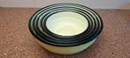 Nest emaillen schalen, Ophalen, Zo goed als nieuw, Overige stijlen, Schaal of Schalen