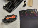 Gamingtoetsenbord met muis en muisenmat, Computers en Software, Ophalen of Verzenden, Nieuw, Toetsenbord en muis-set