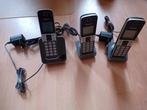 3 handsets draadloze telefoons panasonic, Gebruikt, Ophalen of Verzenden, 3 handsets