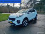 Kia Sportage 1.6 T-GDI 4WD GT-Line Automaat, GARANTIE, Auto's, Gebruikt, 4 cilinders, Wit, Leder