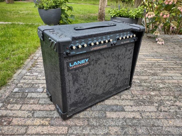 Laney linebacker versterker, Muziek en Instrumenten, Versterkers | Bas en Gitaar, Gebruikt, 50 tot 100 watt, Ophalen