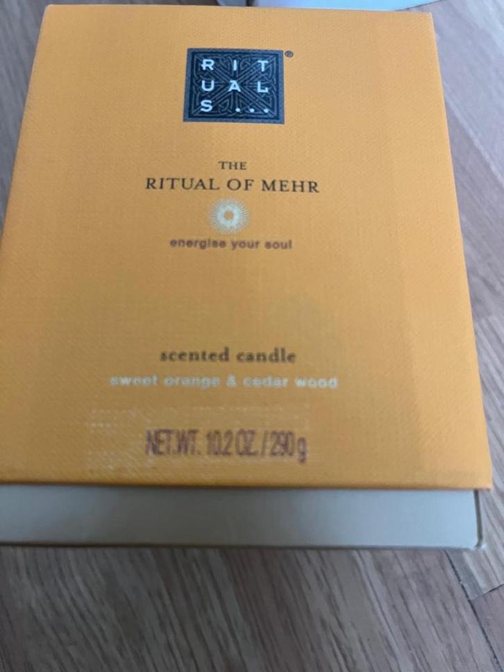 Rituals Geurkaars - Nieuw in doos, Huis en Inrichting, Woonaccessoires | Kandelaars en Kaarsen, Nieuw, Kaars, Minder dan 25 cm