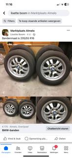 BMW Banden en Velgen 205/55 R16, Ophalen, Gebruikt