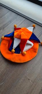 Oranje rood wit blauw hoed., Kleding | Heren, Carnavalskleding en Feestkleding, Ophalen of Verzenden, Zo goed als nieuw