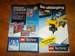 lego folder/blad 1990, Kinderen en Baby's, Speelgoed | Duplo en Lego, Gebruikt, Ophalen of Verzenden, Lego