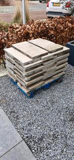 Keramische tuintegels houtlook 60x30 (3M2), Tuin en Terras, Tegels en Klinkers, Ophalen, Gebruikt, Keramiek, Minder dan 5 m²