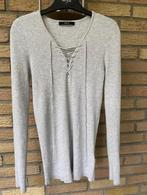 SET fashion gebreide top grijs lichtgrijs D 38 / F 40 NIEUW, Maat 38/40 (M), SET, Verzenden, Nieuw