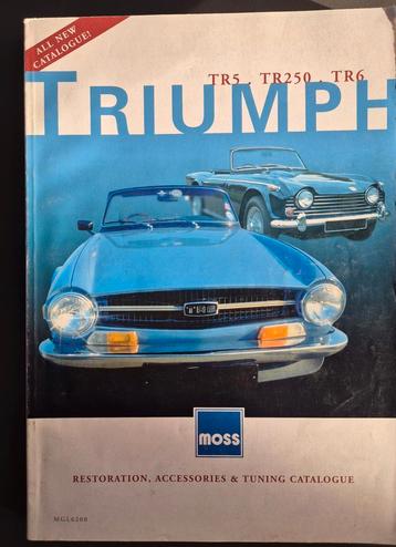 Triumph TR5 TR250 TR6 / Restoration Acc. Tuning Catalogue beschikbaar voor biedingen