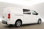 Peugeot Expert 2.0 BlueHDI L3H1 180PK Automaat | Dubbele Cab, Auto's, Bestelauto's, Stof, Gebruikt, Euro 6, 4 cilinders