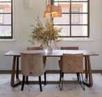 Riviera maison goldlabel miller eettafel, Ophalen, Zo goed als nieuw