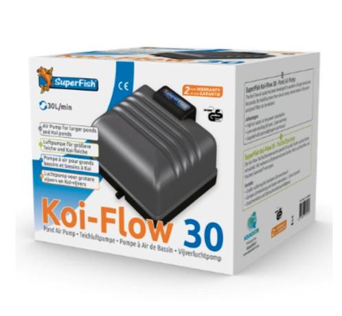Superfish koi flow 30 luchtpomp voor vijver vissen, Tuin en Terras, Vijver-toebehoren, Zo goed als nieuw, Vijverpomp, Ophalen of Verzenden