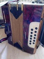 Trekharmonica, Muziek en Instrumenten, Accordeons, Gebruikt, Met riemen, Knopaccordeon, Ophalen