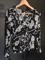 ALIX THE LABEL blouse ZGAN maat S, Alix the label, Zwart, Ophalen of Verzenden, Zo goed als nieuw