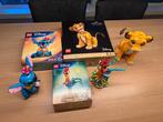 3x Lego Disney Sets LEGO Simba Heihei Stitch, Ophalen of Verzenden, Zo goed als nieuw