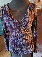 Blouse overslag didi maat 1 s m, Ophalen of Verzenden, Zo goed als nieuw, Maat 42/44 (L), Rood