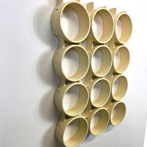Grote partij kunstof wandbekleding jaren 60/70 brutalist, Huis en Inrichting, Woonaccessoires | Wanddecoraties, Gebruikt, Ophalen