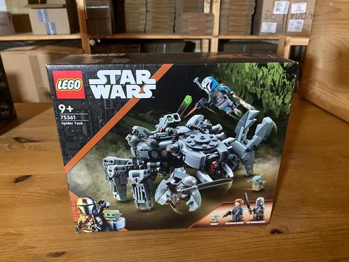 Lego Star Wars 75361 Spider Tank, Kinderen en Baby's, Speelgoed | Duplo en Lego, Nieuw, Lego, Complete set, Ophalen of Verzenden