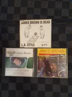 James brown 2 cd's + single voor 2 euro partij collectie cd, Verzenden, 1980 tot heden, Gebruikt, Jazz