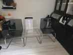 6 Tobias ikea stoelen, Huis en Inrichting, Stoelen, Ophalen, Gebruikt, Zwart, Vijf, Zes of meer stoelen
