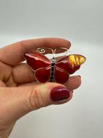 A788 Prachtige zilveren broche David Andersen Norway, Ophalen of Verzenden, Zilver, Broche