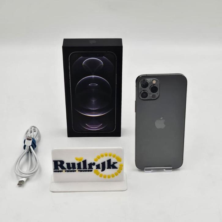 Apple iPhone 12 Pro 256Gb Graphite - Nette staat, Telecommunicatie, Mobiele telefoons | Apple iPhone, Zo goed als nieuw
