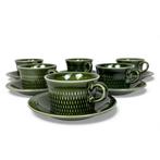 6 Sets Stavanger Flint Norway Kop en Schotel, Huis en Inrichting, Keuken | Servies, Gebruikt, -, -, Ophalen of Verzenden