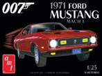 Bouwdoos 1971 Ford Mustang Mach1 James Bond 007 AMT, Overige merken, Auto, Groter dan 1:32, Nieuw