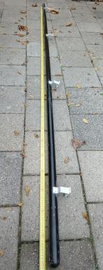 Houten trapleuning 3 meter inclusief beugels, Ophalen of Verzenden, Gebruikt, 250 mm of meer