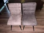 Nette degelijke stoelen te koop, Huis en Inrichting, Stoelen, Ophalen of Verzenden, Zo goed als nieuw, Grijs