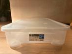 Sencys T-box XXM 54L transparant opbergbox met wielen, Doe-het-zelf en Verbouw, Kratten en Dozen, Ophalen, Doos, 40 tot 60 cm