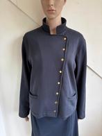 Purdey vest jasje maat 42 donkerblauw asymmetrisch, Blauw, Maat 42/44 (L), Ophalen of Verzenden, Zo goed als nieuw