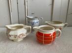 Brocante / 4x Oud melkkannetje - melkkannetjes, Ophalen of Verzenden