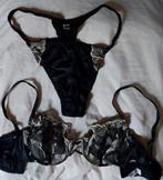 Nieuw Luxe mooi lingerie setje, Kleding | Dames, Ondergoed en Lingerie, Ophalen of Verzenden, Zwart, Setje