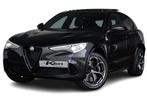 Alfa Romeo Stelvio 2.9 V6 AWD Quadrifoglio | Pano | Keramisc, Automaat, Gebruikt, 510 pk, Zwart