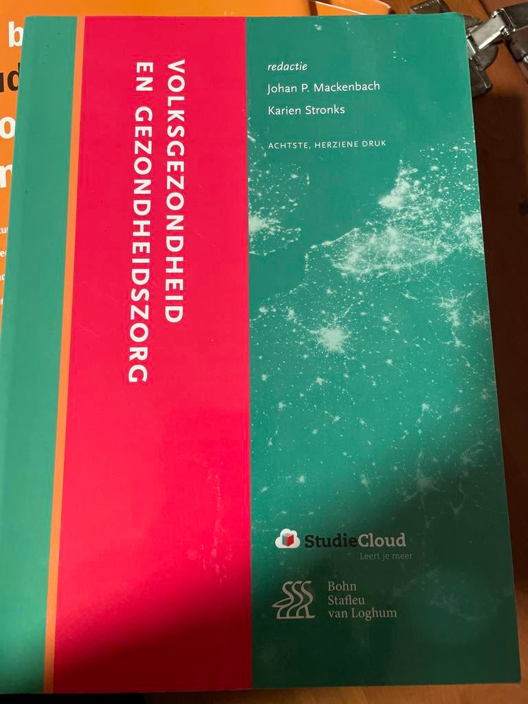 Volksgezondheid en Gezondheidszorg - Mackenbach, Boeken, Studieboeken en Cursussen, Ophalen of Verzenden, Gamma, Zo goed als nieuw