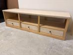 Maatwerk audio/video meubel massief berken, Ophalen, 150 tot 200 cm, Zo goed als nieuw, Minder dan 100 cm