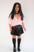 Grote JESMAR , bruin getinte,  Nr:  G.M/1428.5, Verzamelen, Poppen, Verzenden, Zo goed als nieuw, Pop