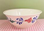 Vintage Boerenbont P. Regout schaal 24,5 cm oud, Huis en Inrichting, Keuken | Servies, Ophalen of Verzenden, Aardewerk, Boerenbont