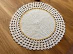 Placemats setje ecru goud gehaakt, Info@kinderworkshops-petra-dongen.nl, Nieuw, Kinderworkshops Petra, P. Gillisstraat