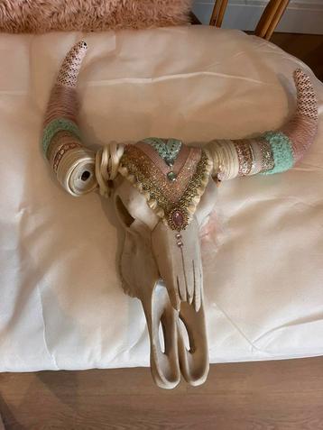Buffel skull boho/ibiza-style beschikbaar voor biedingen