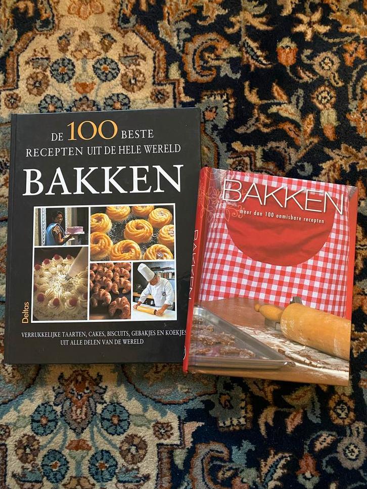 Bakken: 2 recepten bakboeken, Boeken, Kookboeken, Gelezen, Taart, Gebak en Desserts, Overige gebieden, Ophalen of Verzenden