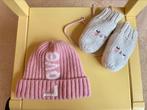 Winter muts en wanten, maat 74, Overige typen, Jongetje of Meisje, Ophalen of Verzenden, Zo goed als nieuw