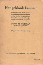 Ds. M. Hofman - Het geklank kennen, Verzenden, Gelezen